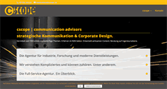 Desktop Screenshot of cscope.de