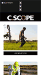 Mobile Screenshot of cscope.it