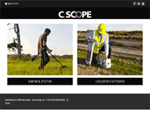 Tablet Screenshot of cscope.it